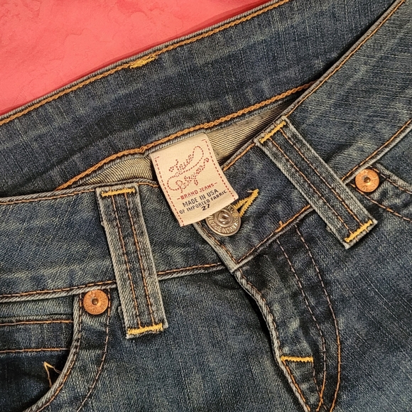 TRUE RELIGION WOMAN JEANS JOEY SIZE-27 - Picture 3 of 5